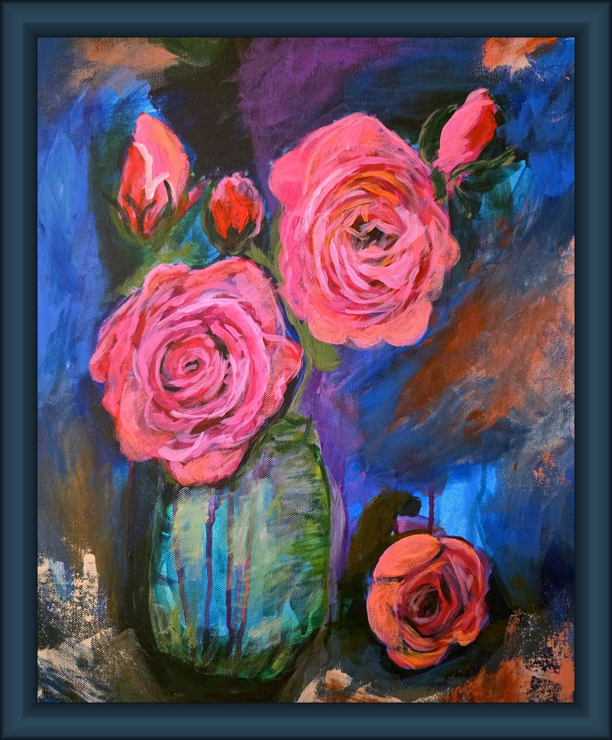 Moody Blues  16" x 20"